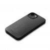 iPhone 14 Kuori Full Leather Case MagSafe Musta