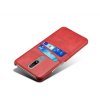 Nokia 2.4 Suojakuori Kaksi Korttitaskua Punainen