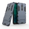 Nokia 5.1 Plus Kuori Armor Kovamuovi Jalustatoiminnolla Sininen
