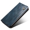 OnePlus 11 Kotelo Retro Nahkatekstuuri Ommeltu Sininen