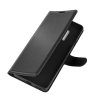 OnePlus 8 Pro Kotelo Litchi Musta
