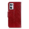 OnePlus Nord CE 2 5G Kotelo Nappainen tekstuuri Punainen
