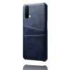OnePlus Nord CE 5G Kuori Kaksi Korttitaskua Sininen