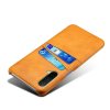 OnePlus Nord CE 5G Kuori Kaksi Korttitaskua Oranssi