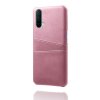 OnePlus Nord CE 5G Kuori Kaksi Korttitaskua Ruusukulta