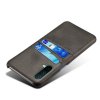 OnePlus Nord CE 5G Kuori Kaksi Korttitaskua Musta