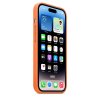 Original iPhone 14 Pro Max Kuori Leather Case MagSafe Oranssi