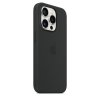 Original iPhone 15 Pro Kuori Silikoni MagSafe Musta