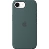Original iPhone 16e Kuori Silicone Case Lake Green