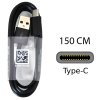 EP-DW700CBE Data- ja Kaapeli USB USB Type-C 1.5m Musta