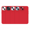 iPhone 14 Kuori TENC Silicone MagSafe Punainen