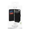 iPhone 16 Kotelo Wallet Stand Musta