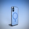 iPhone 17 Kuori Lite Mag Läpinäkyvä Sininen