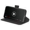 Samsung Galaxy A35 Kotelo Wallet Stand Musta