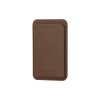 Korttipidike Leather Wallet MagSafe Dark Tan