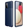 Samsung Galaxy A03s Kuori Hiilikuiturakenne Sininen