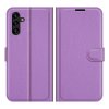 Samsung Galaxy A04s/Galaxy A13 5G Kotelo Litchi Violetti