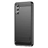 Samsung Galaxy A04s/Galaxy A13 5G Kuori Harjattu Hiilikuiturakenne Musta