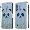 Samsung Galaxy A10 Kotelo Kimallus Aihe Panda