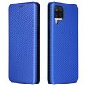 Samsung Galaxy A12 Kotelo Hiilikuiturakenne Sininen