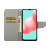Samsung Galaxy A12 Kotelo Aihe Vaaleanpunainen Perhonen