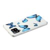 Samsung Galaxy A12 Kuori Aihe Sininen Perhonen
