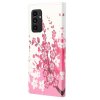 Samsung Galaxy A13 4G Kotelo Aihe Vaaleanpunainen Blomster