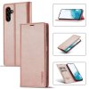 Samsung Galaxy A14 Kotelo Korttitaskulla Flip Vaaleanpunainen