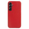 Samsung Galaxy A14 Skal Äkta Läder Röd