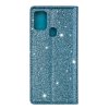 Samsung Galaxy A21s Suojakotelo Glitter Sininen