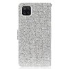 Samsung Galaxy A22 4G Kotelo Glitter Stripe Valkoinen