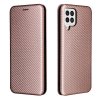 Samsung Galaxy A22 4G Kotelo Hiilikuiturakenne Ruusukulta