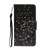 Samsung Galaxy A22 4G Kotelo Aihe Glitter mustalla Musta