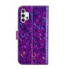Samsung Galaxy A32 5G Kotelo Krokotiilikuvio Glitter Violetti