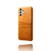 Samsung Galaxy A32 5G Kuori Kaksi Korttitaskua Oranssi
