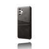 Samsung Galaxy A32 5G Kuori Kaksi Korttitaskua Musta