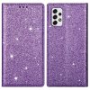 Samsung Galaxy A33 5G Kotelo Glitter Violetti