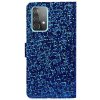 Samsung Galaxy A33 5G Kotelo Glitter Stripe Sininen