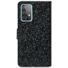 Samsung Galaxy A33 5G Kotelo Glitter Stripe Musta