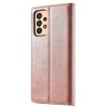 Samsung Galaxy A33 5G Kotelo Korttitaskulla Flip Vaaleanpunainen