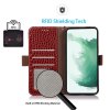 Samsung Galaxy A34 5G Fodral Krokodilmönster Röd