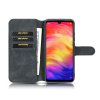 Samsung Galaxy A40 Kotelo Retro Korttitasku Musta