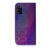 Samsung Galaxy A41 Kotelo Kukkakuvio Violetti