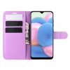 Samsung Galaxy A41 Kotelo Litchi Violetti