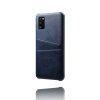 Samsung Galaxy A41 Kuori Kaksi Korttitaskua Sininen