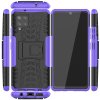 Samsung Galaxy A42 5G Suojakuori Rengaskuvio Telinetoiminto Violetti