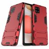 Samsung Galaxy A42 5G Suojakuori Armor Telinetoiminto Punainen