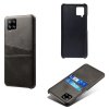 Samsung Galaxy A42 5G Suojakuori Kaksi Korttitaskua Musta