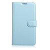 Samsung Galaxy A5 2017 Kotelo Litchi PU-nahka Sininen
