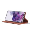 Samsung Galaxy A51 Kotelo Korttitaskulla Flip Ruskea